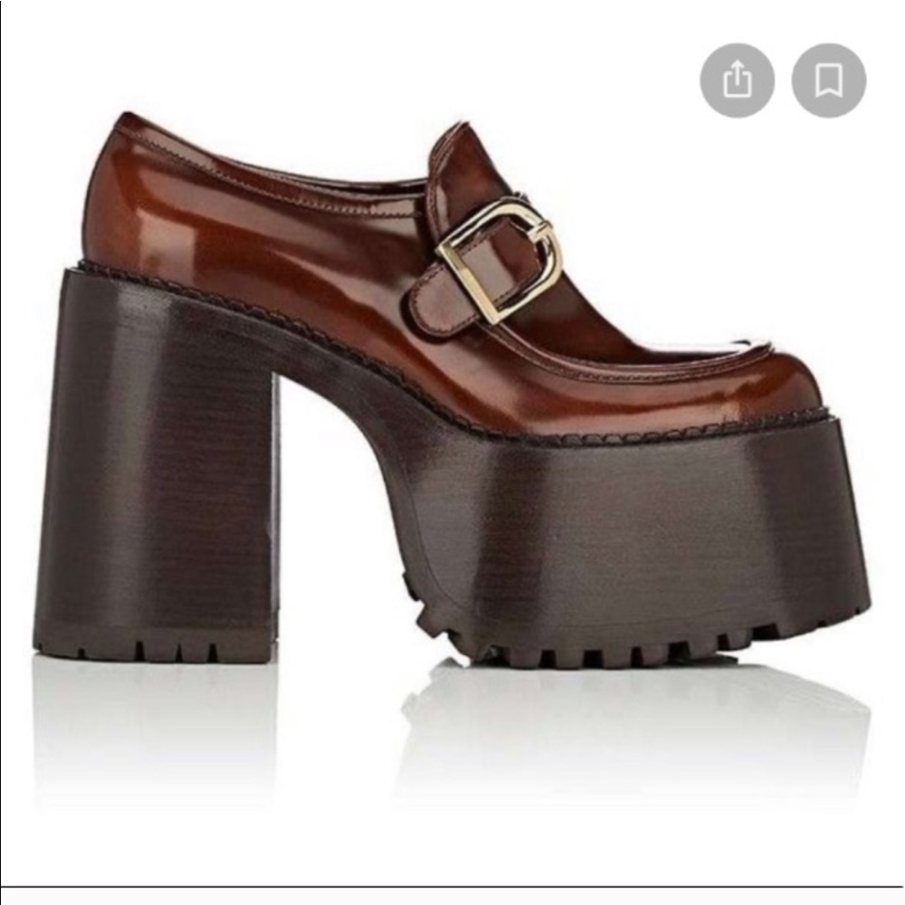 RaRe*MARC JACOBS*Ruth Platform Loafers*US 6*$1560